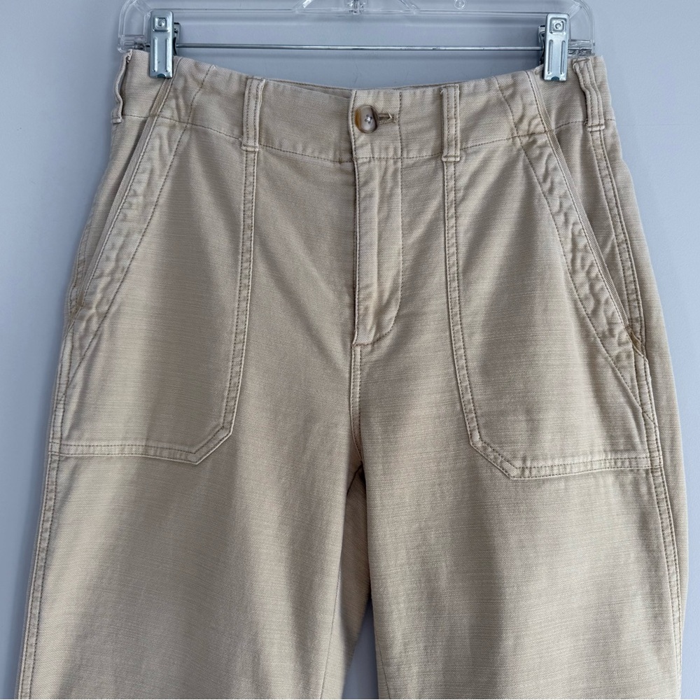 FAHERTY Stretch Surplus Pants In Safari Size 27 Beige Casual Cargo Utility Pants - Picture 7 of 16